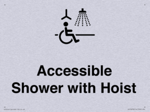 Accessible Shower with Hoist